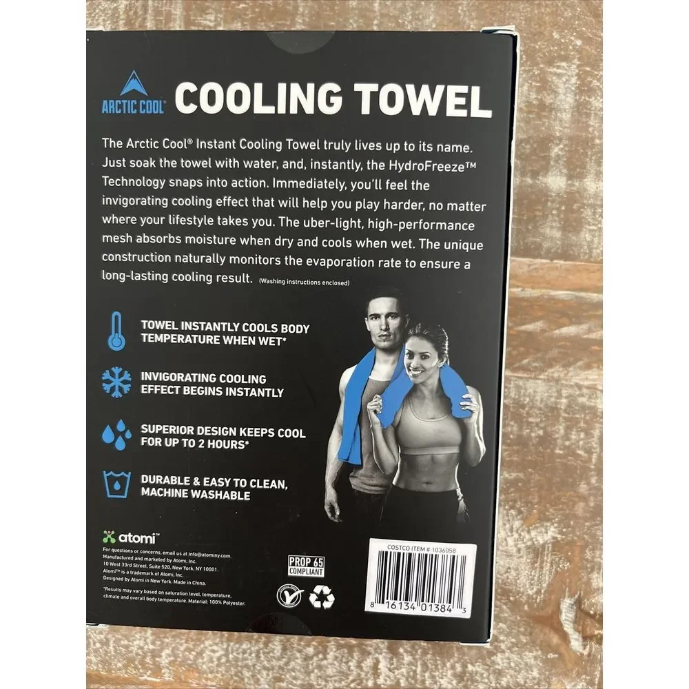 Sealed Arctic Cool 2-pack‎ Instant Cooling